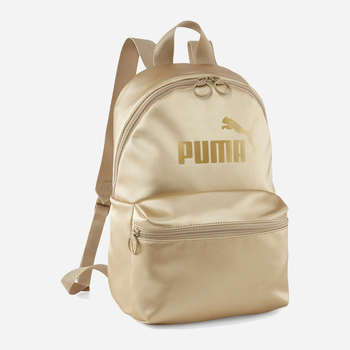 Damski sportowy plecak Puma Core Up Backpack 7947604 Złoty (4099683454121)