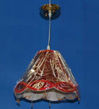 Подвесная люстра L0037/1 Красная