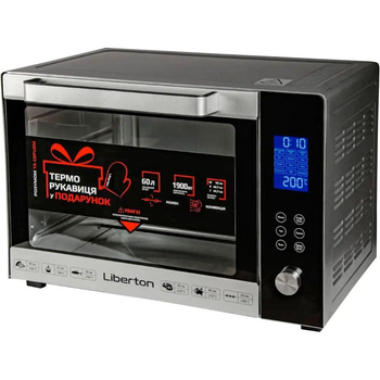 Електродуховка настільна LIBERTON LEO-601E Silver