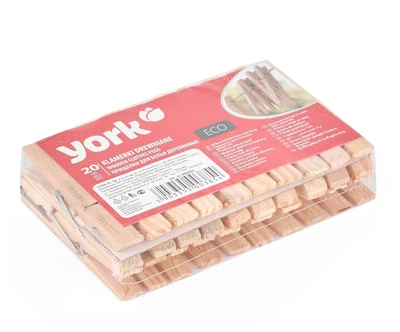 Прищепки для белья York 20 шт 096050 Eco