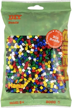 Термомозаика Hama цветные био-бусины 3000шт 6 цветов (HM-191-198)
