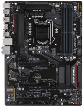 Материнська плата Gigabyte GA-Z270XP-SLI (GA-Z270XP-SLI) (s1151, Intel Z270, ATX) Б/в,U1
