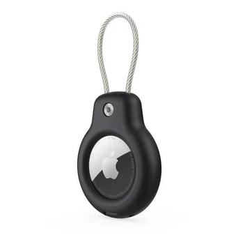 Чехол брелок Minisopuru для Apple Airtag черный (78245495)