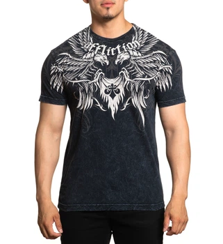 Футболка Affliction Protector Black Lava Wash (A26094-BKLV-S)