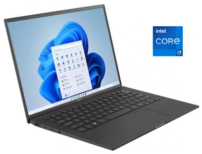 Ультрабук LG Gram 14Z90P / 14" (1920x1080) IPS / Intel Core i7-1165G7 (4 (8) ядра по 2.8 - 4.7 GHz) / 8 GB DDR4 / 512 GB SSD / Intel Iris Xe Graphics / WebCam / Win 11 Home б/в