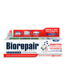 Зубна паста Biorepair Позбавлення чутливості подвійна дія 75 мл