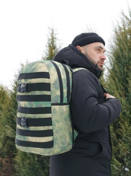 Рюкзак Fazan V2 toxic Intruder 0058 Камуфляж світло-зелений (IN-0058/1 С)