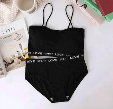 Комплект жіночий Mila 23 One size чорний 01042