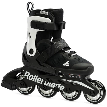 Роликовые коньки Rollerblade Microblade 2023 black-white 33-36.5 07221900-787