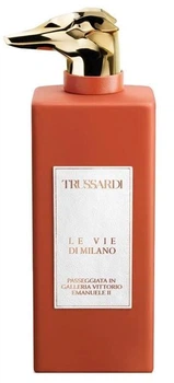 Тестер парфюмированная вода TRUSSARDI LE VIE DI MILANO GALLERIA VITTORIO EMANUELE II EDP TESTER 100 ml spray с крышкой