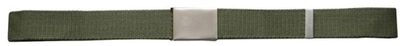 Ремінь Kombat Army Clasp Belt 3х117 см Оливковий (kb-acb-olgr)