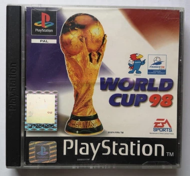 FIFA Road To World Cup 98, Б/У, английская версия - диск для PlayStation 1