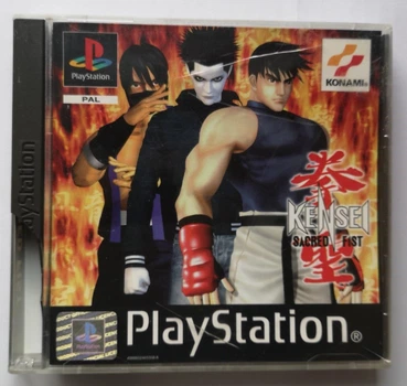 Kensei Sacred Fist, Б/У, английская версия - диск для PlayStation 1