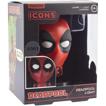 Світильник Paladon Icons Marvela Deadpool (5055964738693)
