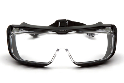 Очки защитные с уплотнителем Pyramex Cappture-Plus H2MAX Anti-Fog Прозрачные