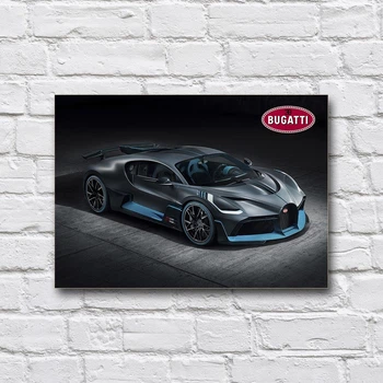 Деревянный постер «Bugatti Divo» 210х297 мм