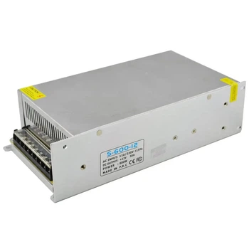 Блок питания адаптер RIAS S-600-12 12V 50A 600W Металл (4_00026)
