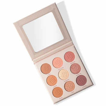 Палетка тіней для повік Match 9 colors Bogenia №002 Charm ( BG904 )