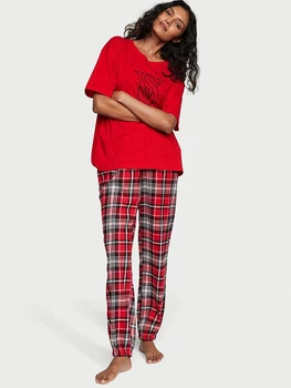 Пижама Victoria's Secret красная M