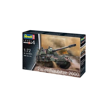 Сборная модель Revell САУ Panzerhaubitze 2000 уровень 4 масштаб 172 (RVL-03347)