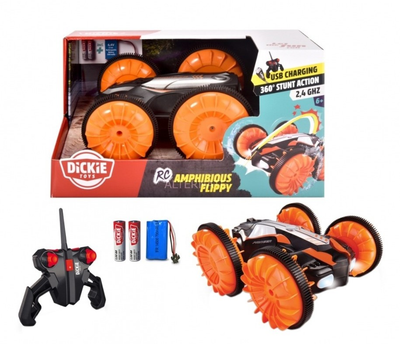 Samochód zdalnie sterowany Dickie Toys RC Amphibious Flippy (4006333075704)