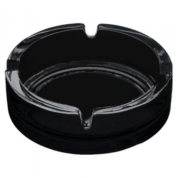 Набір попільничок круглих Ashtray Black 107мм 2шт (184200)