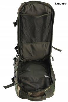 Великий рюкзак Mil-Tec Small Assault Pack 20l Woodland 14002020