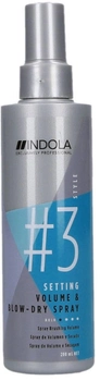 Spray do włosów Indola Spray Secado Rapido & Volumen 200 ml (4045787721430)