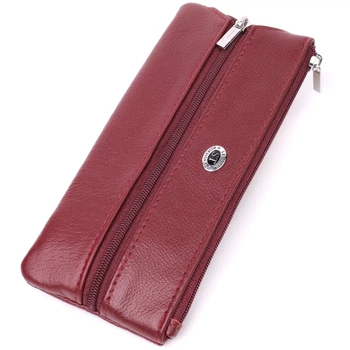 Ключница из натуральной кожи ST Leather 22508 Бордовый