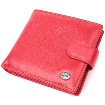 Женский кожаный бумажник ST Leather 11,5х10,3х2 см 000279961