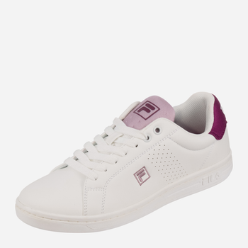 Жіночі кеди низькі Fila Crosscourt 2 Nt Low FFW0020-13152 39 (8US) 24.5 см Білий/Рожевий (8719477698765)