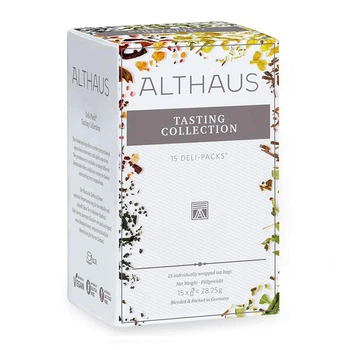 Чай ассорти Althaus Tasting Collection порционный 15 пакетов-саше 28,25г