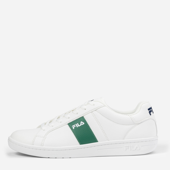 Чоловічі кеди низькі Fila Crosscourt Line FFM0298-13063 40 (7.5US) 25.5 см Білий/Зелений (8720905006977)