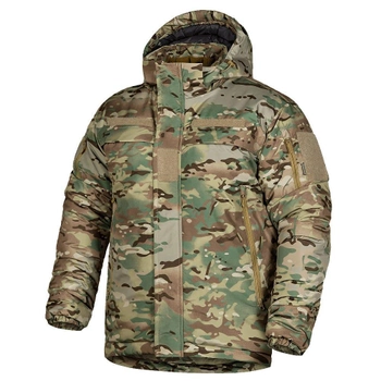Чоловічий зимовий Костюм CamoTec Куртка + Штани / Польова форма на флісі до -25°C мультикам розмір S