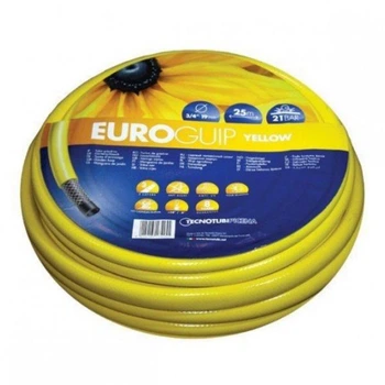 Шланг Tecnotubi EURO GUIP Yellow 3/4" 20м для полива