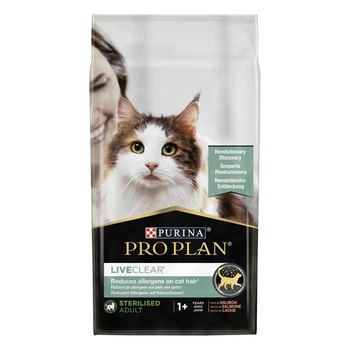 Сухой корм Purina Pro Plan Veterinary Diets LiveClear Sterilised Salmon Сухой корм с лососем стерилизованных котов 1,4 кг (7613287232700)