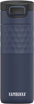 Термокружка Kambukka Etna Grip 500 мл 11-01050 Denim Blue (5407005143872)