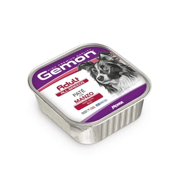 Консервированный корм Gemon Dog Adult Beaf - влажный корм с говядиной для взрослых собак всех пород (паштет) 150 г (70300414)