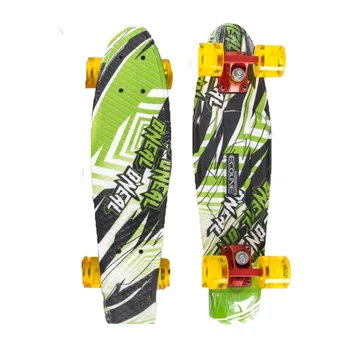 Скейт Пенни борд Penny Explore 22" Toxic (2T2034) светящиеся колеса