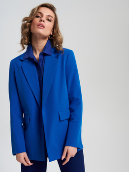 Піджак жіночий класичний Sinsay 9070t-57X S Блакитний (5905035770766)