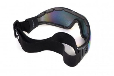 Окуляри захисні з ущільнювачем Global Vision Z-33 (G-Tech™ blue) Anti-Fog, дзеркальні сині