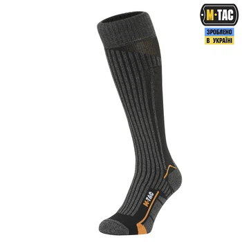 Шкарпетки M-Tac Coolmax Long, Black, 39-42. Матеріал CoolMax|Нейлон|Еластан
