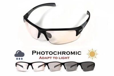 Очки защитные фотохромные Global Vision Hercules-7 Photochromic Прозрачные