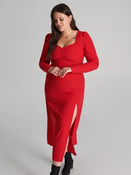 Sukienka damska Sinsay 3301F-33X XS Czerwona (5904116776062)
