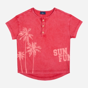Koszulka dziecięca Chicco 09068387000000 104 cm Czerwona (8054707727328)
