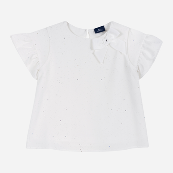 Дитяча блузка для дівчинки Chicco 09068612000000 98 см Біла (8054707748828)