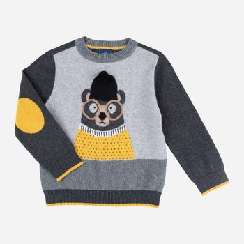 Дитячий светр для хлопчика Chicco 09069542000000 92 см Темно-сірий (8059609195114)