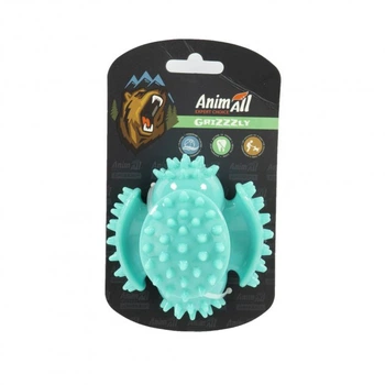 Игрушки AnimAll GrizZzly Игрушка мультифункциональный мяч, мятный 9,3 см (159872)