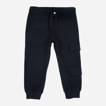 Дитячі штани-джогери для хлопчика Chicco 09008530000000 92 см Чорні (8059609242436)