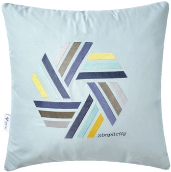 Подушка декоративная IDEIA Simplycity 50x50 с вышивкой мята (4820227281299)